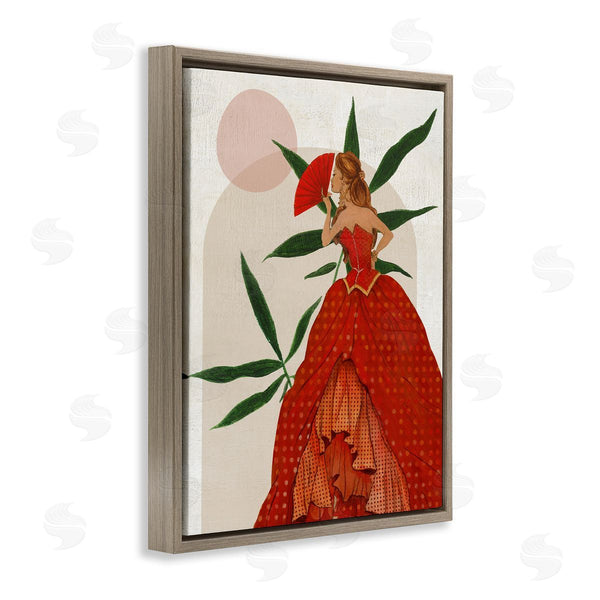 Stupell Industries Janet Tava | Modern Ball Gown Woman