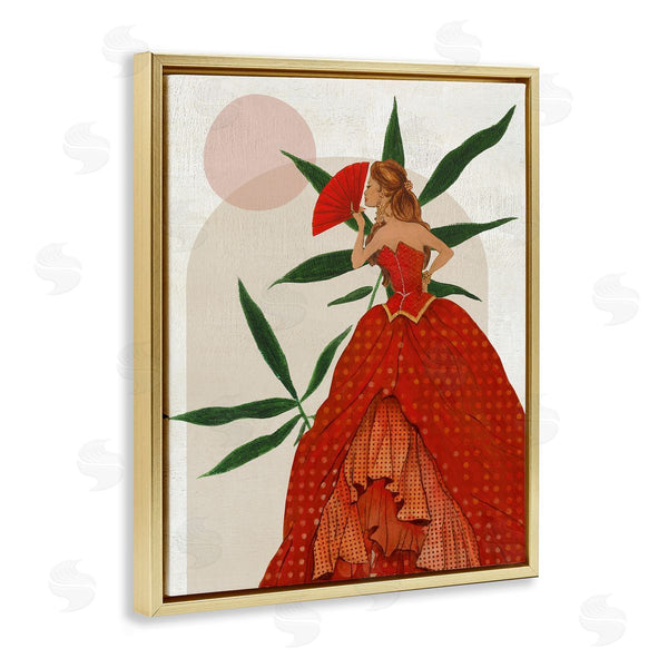 Stupell Industries Janet Tava | Modern Ball Gown Woman