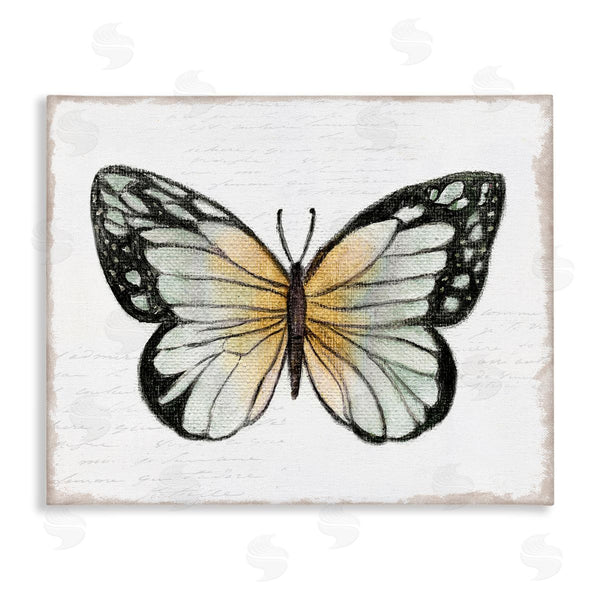 stupell industries Janet Tava | Monarch Butterfly Visage Wall Art
