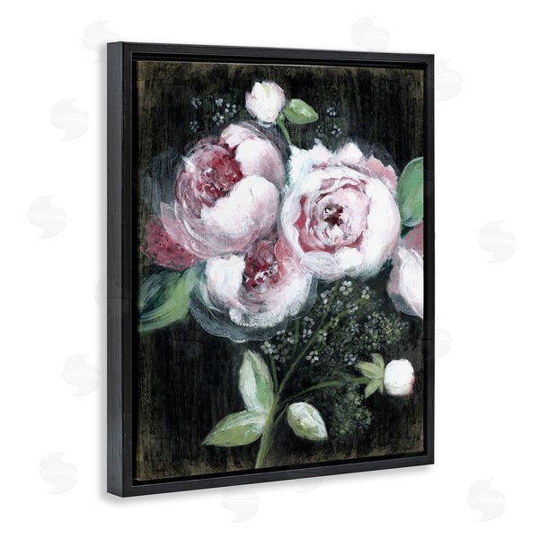 Stupell Industries Janet Tava | Moody Roses On Black Wall Art