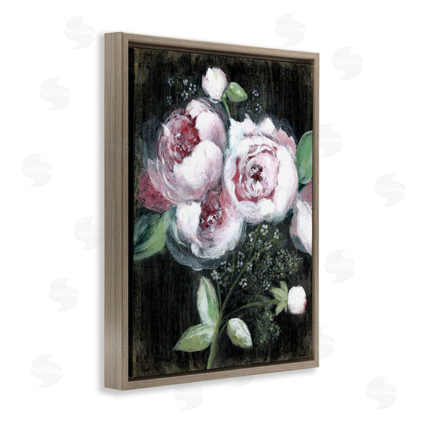Stupell Industries Janet Tava | Moody Roses On Black Wall Art