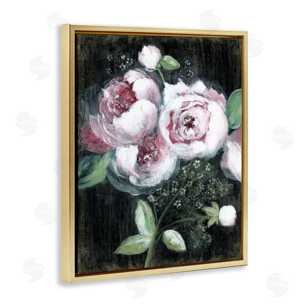 Stupell Industries Janet Tava | Moody Roses On Black Wall Art