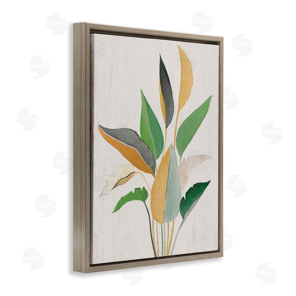 Stupell Industries Janet Tava | Neutral Botanical Leaves Wall Art
