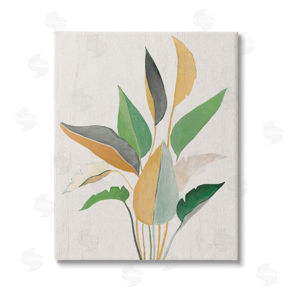 stupell industries Janet Tava | Neutral Botanical Leaves Wall Art