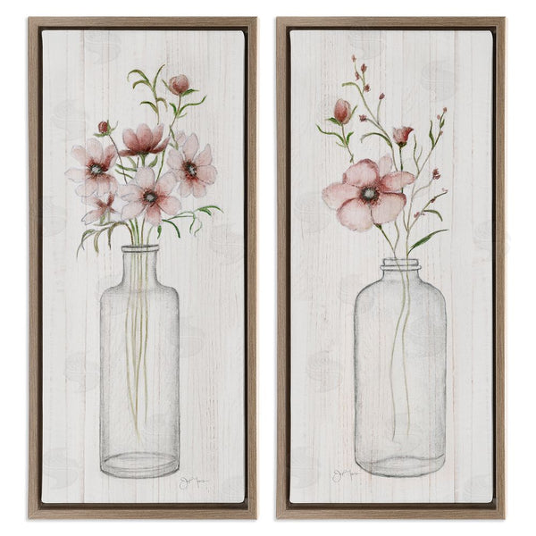 Stupell Industries Janet Tava | Pink Blooms Bouquet Arrangement Wall Art