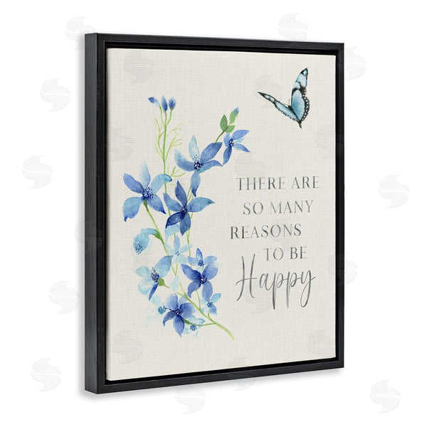 Stupell Industries Janet Tava | Reasons To Be Happy Floral