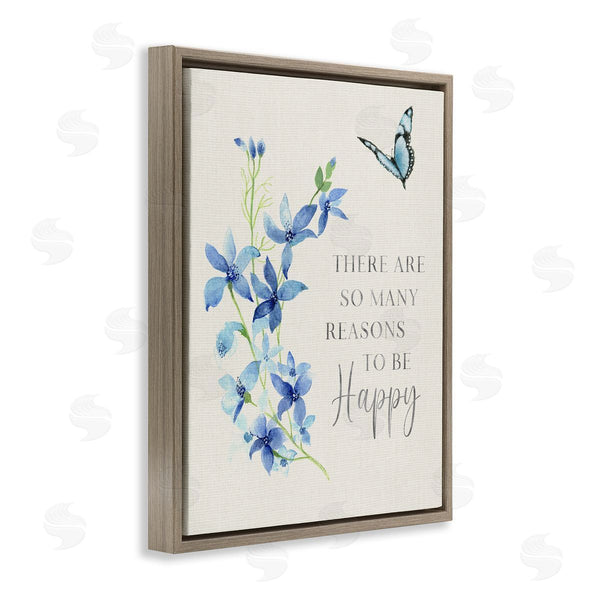 Stupell Industries Janet Tava | Reasons To Be Happy Floral