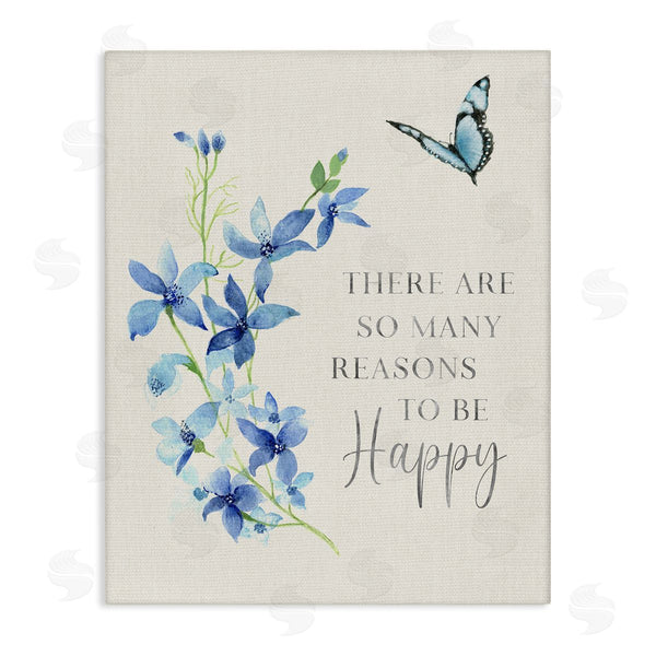 stupell industries Janet Tava | Reasons To Be Happy Floral