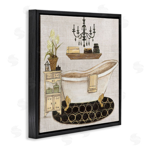 Stupell Industries Janet Tava | Serene Vintage Bathtub