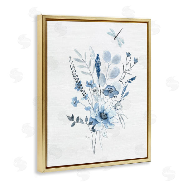 Stupell Industries Janet Tava | Soft Blue Wildflowers