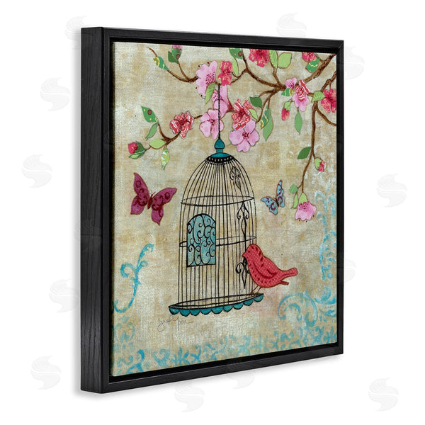 Stupell Industries Janet Tava | Spring Fling Bird Scene