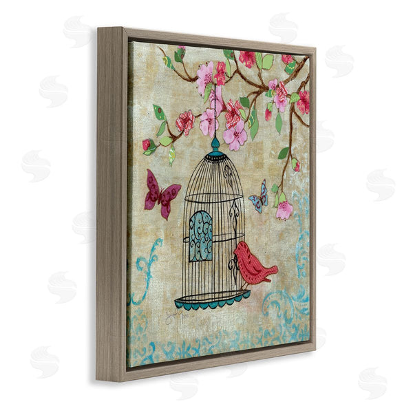 Stupell Industries Janet Tava | Spring Fling Bird Scene