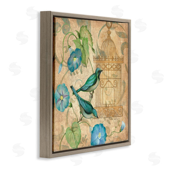 Stupell Industries Janet Tava | Spring's Song Green Birds