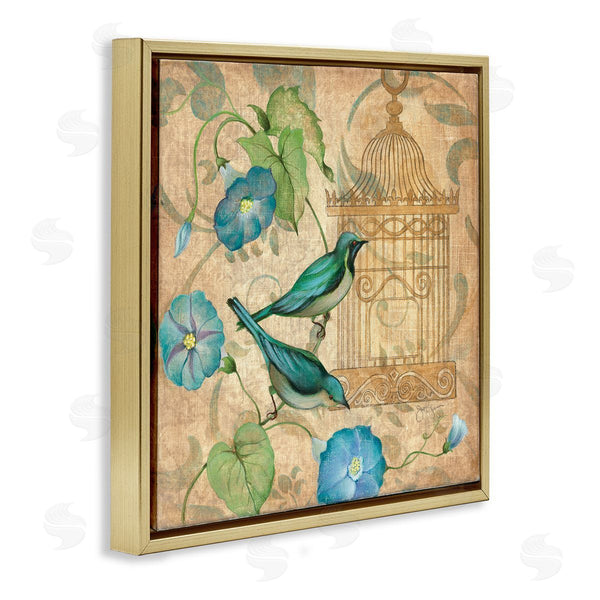 Stupell Industries Janet Tava | Spring's Song Green Birds