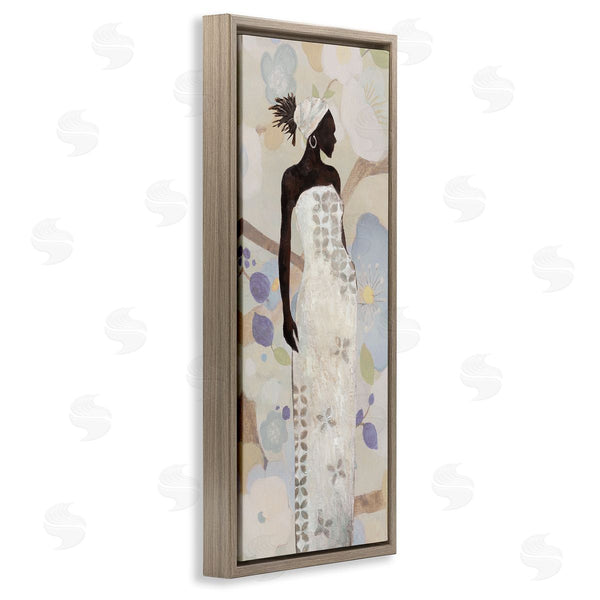 Stupell Industries Janet Tava | Stylish Woman Neutral Tones Wall Art