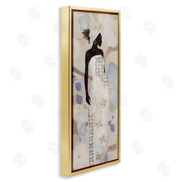 Stupell Industries Janet Tava | Stylish Woman Neutral Tones Wall Art
