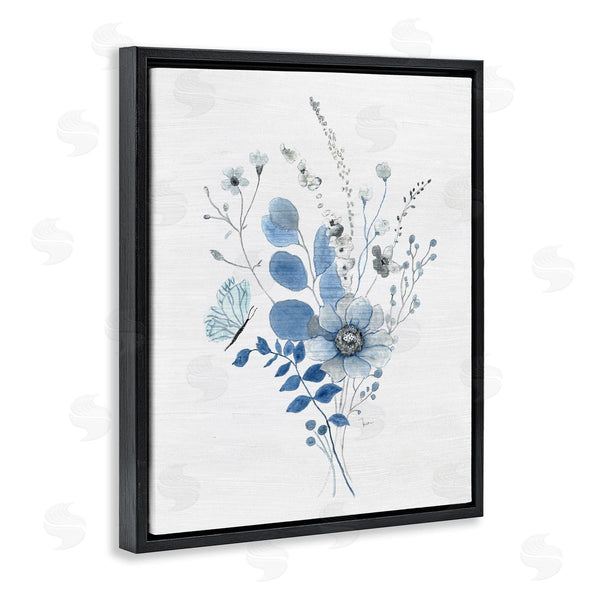 Stupell Industries Janet Tava | Subtle Blue Wildflowers
