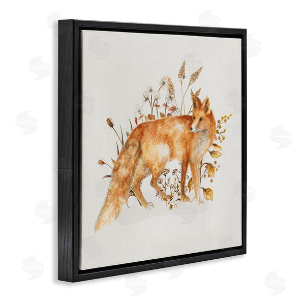 Stupell Industries Janice Gaynor | Forest Fox And Botanicals