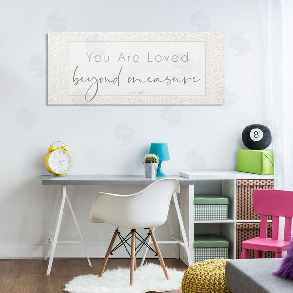 Stupell Industries Janice Gaynor | Minimal Loved Beyond Measure Wall Art