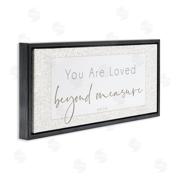 Stupell Industries Janice Gaynor | Minimal Loved Beyond Measure Wall Art