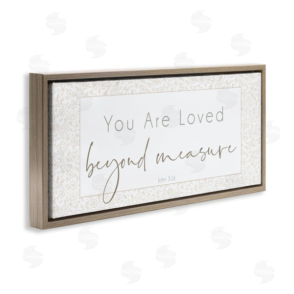 Stupell Industries Janice Gaynor | Minimal Loved Beyond Measure Wall Art