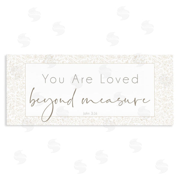 stupell industries Janice Gaynor | Minimal Loved Beyond Measure Wall Art