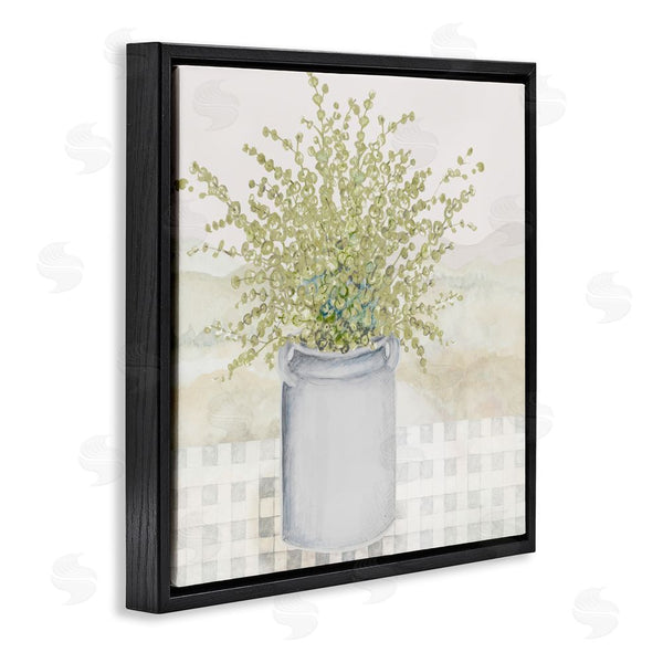 Stupell Industries Janice Gaynor | Potted Farm Herbs Wall Art