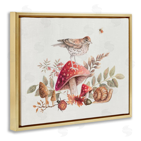 Stupell Industries Janice Gaynor | Rustic Botanicals And Bird