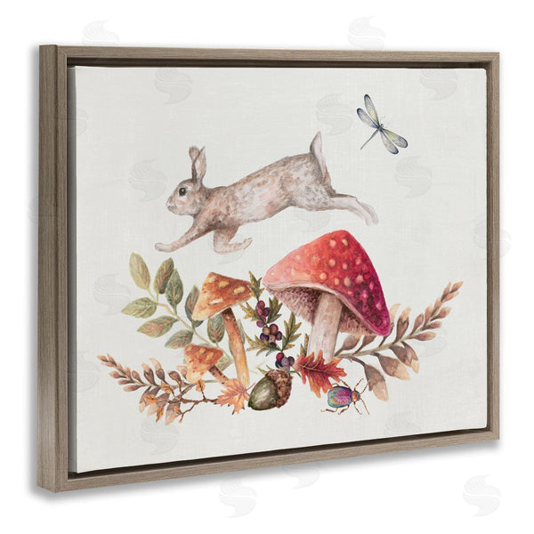 Stupell Industries Janice Gaynor | Rustic Botanicals And Hare