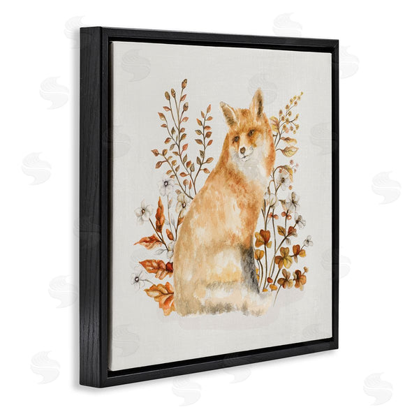 Stupell Industries Janice Gaynor | Rustic Fox And Botanicals