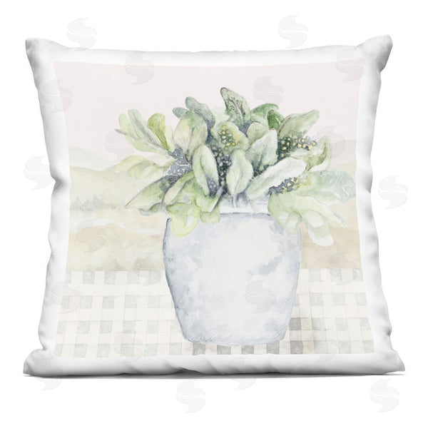 stupell industries Janice Gaynor | Subdued Garden Plant Throw Pillow
