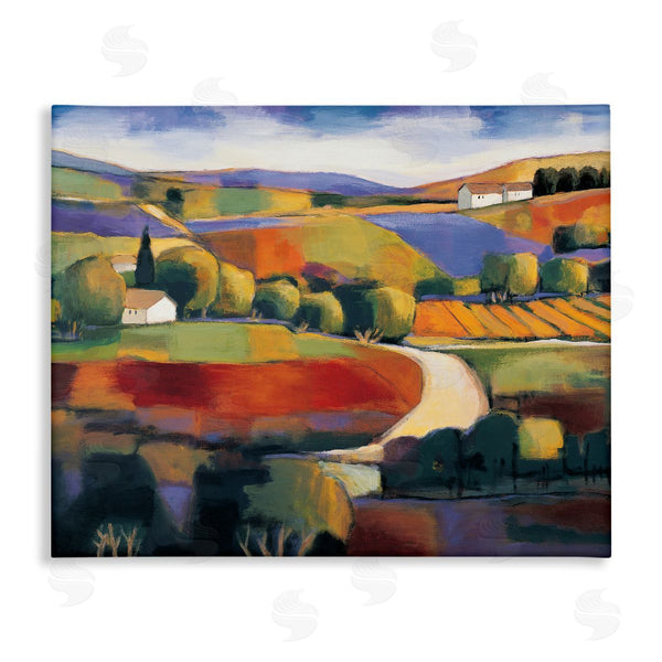 stupell industries Janine Clarke | Modern Countryside Farm Town Wall Art