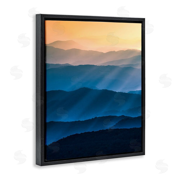 Stupell Industries Jared Kreiss | Blue & Yellow Mountains Wall Art