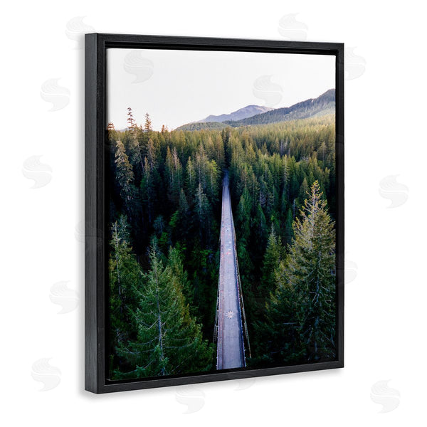 Stupell Industries Jared Kreiss | Bridge Between Pines Wall Art