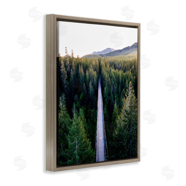 Stupell Industries Jared Kreiss | Bridge Between Pines Wall Art