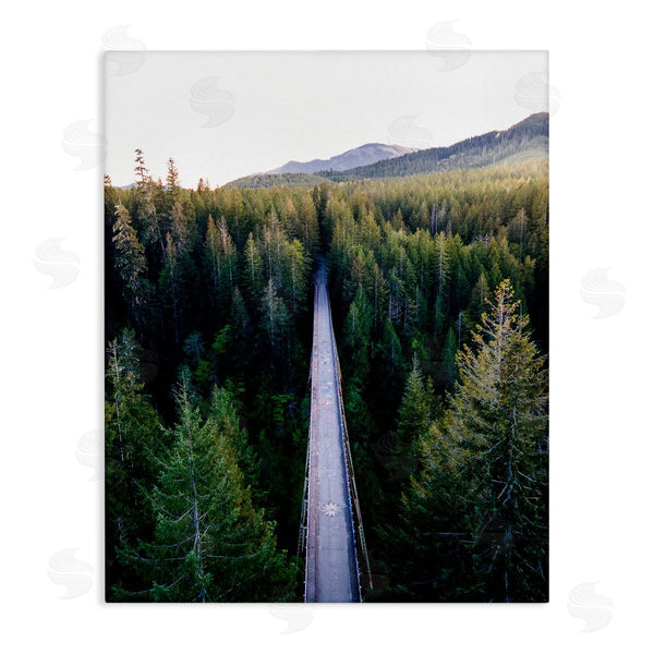 stupell industries Jared Kreiss | Bridge Between Pines Wall Art