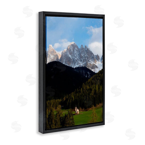 Stupell Industries Jared Kreiss | Lone Chapel In Dolomites Wall Art