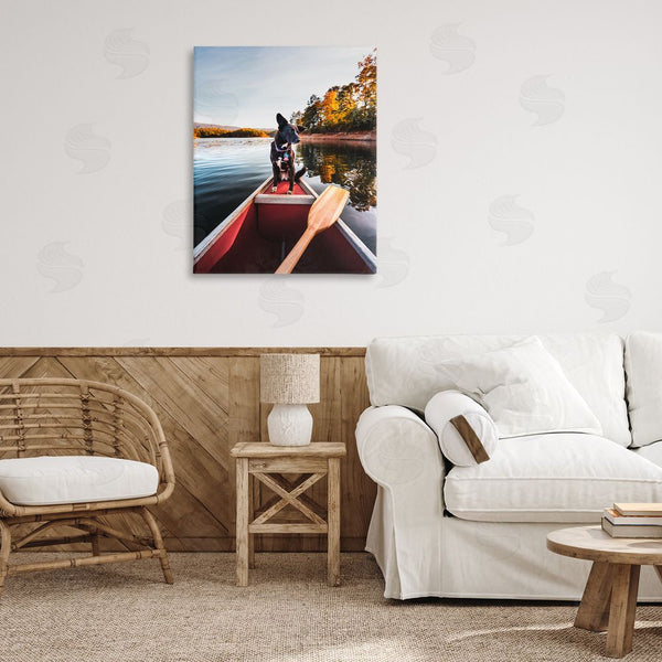 Stupell Industries Jared Kreiss | Pup And Paddles Wall Art