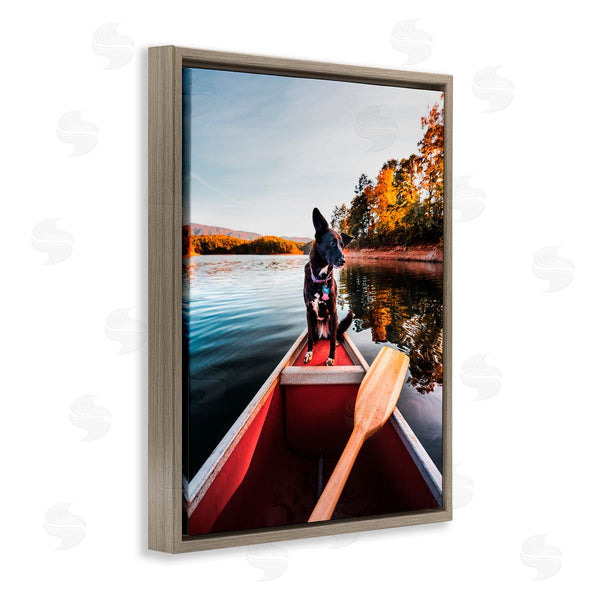 Stupell Industries Jared Kreiss | Pup And Paddles Wall Art
