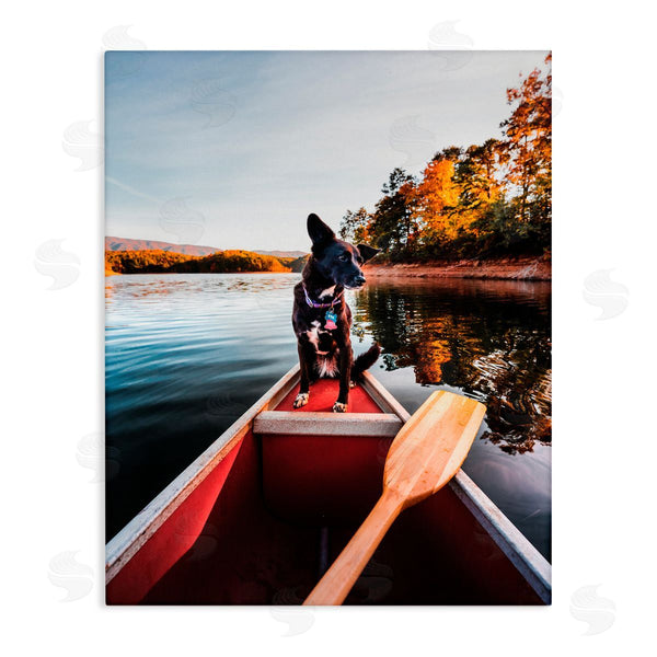 stupell industries Jared Kreiss | Pup And Paddles Wall Art