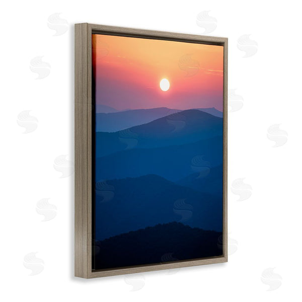 Stupell Industries Jared Kreiss | Sunset Over Mountains Wall Art