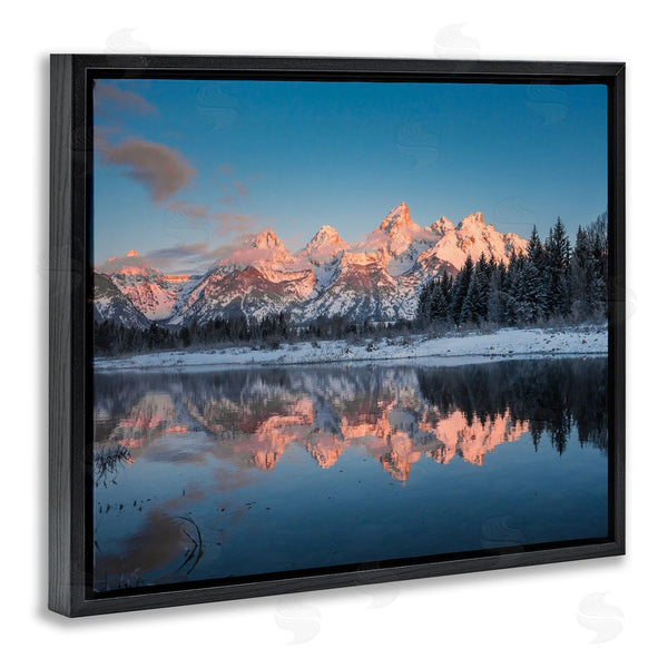 Stupell Industries Jared Kreiss | Winter Mountains Reflection Wall Art