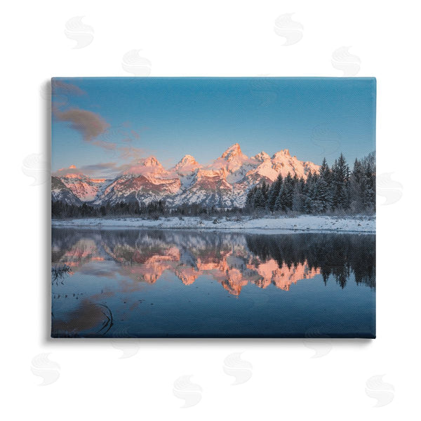 stupell industries Jared Kreiss | Winter Mountains Reflection Wall Art