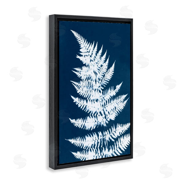 Stupell Industries Jason Johnson | Blue And White Fern Wall Art