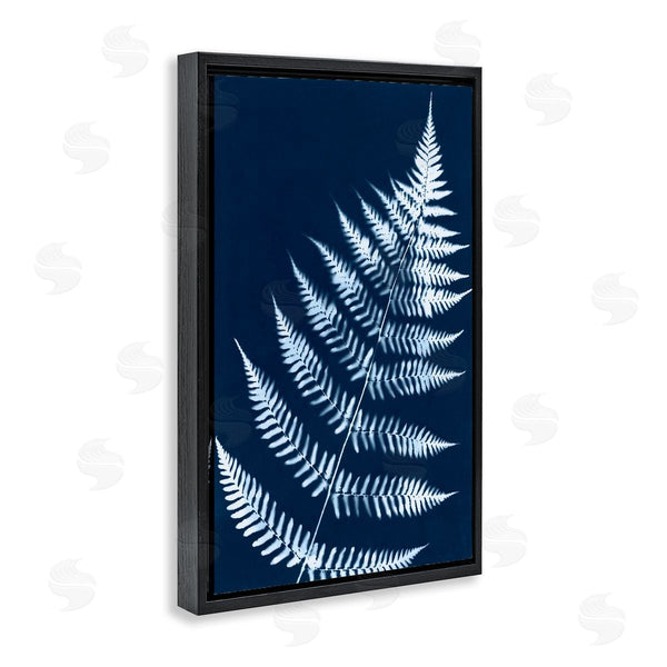 Stupell Industries Jason Johnson | Blue Fern Impression Wall Art