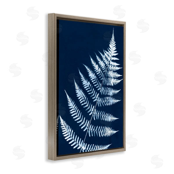 Stupell Industries Jason Johnson | Blue Fern Impression Wall Art