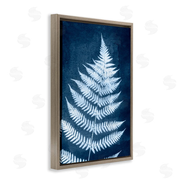 Stupell Industries Jason Johnson | Blue Natural Fern Wall Art