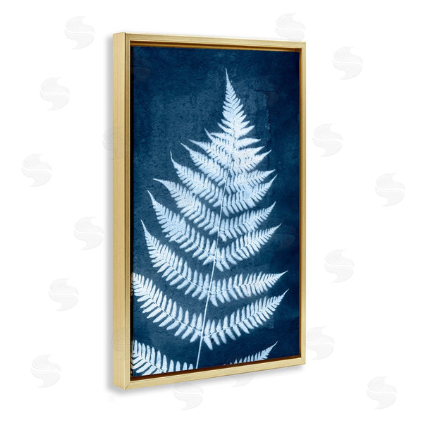 Stupell Industries Jason Johnson | Blue Natural Fern Wall Art