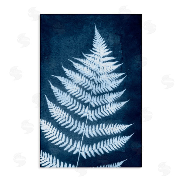 stupell industries Jason Johnson | Blue Natural Fern Wall Art