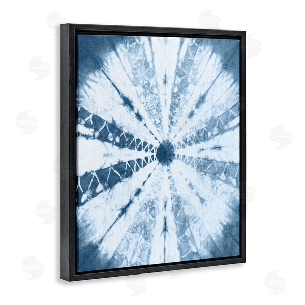 Stupell Industries Jason Johnson | Blue Tie Dye Sunburst